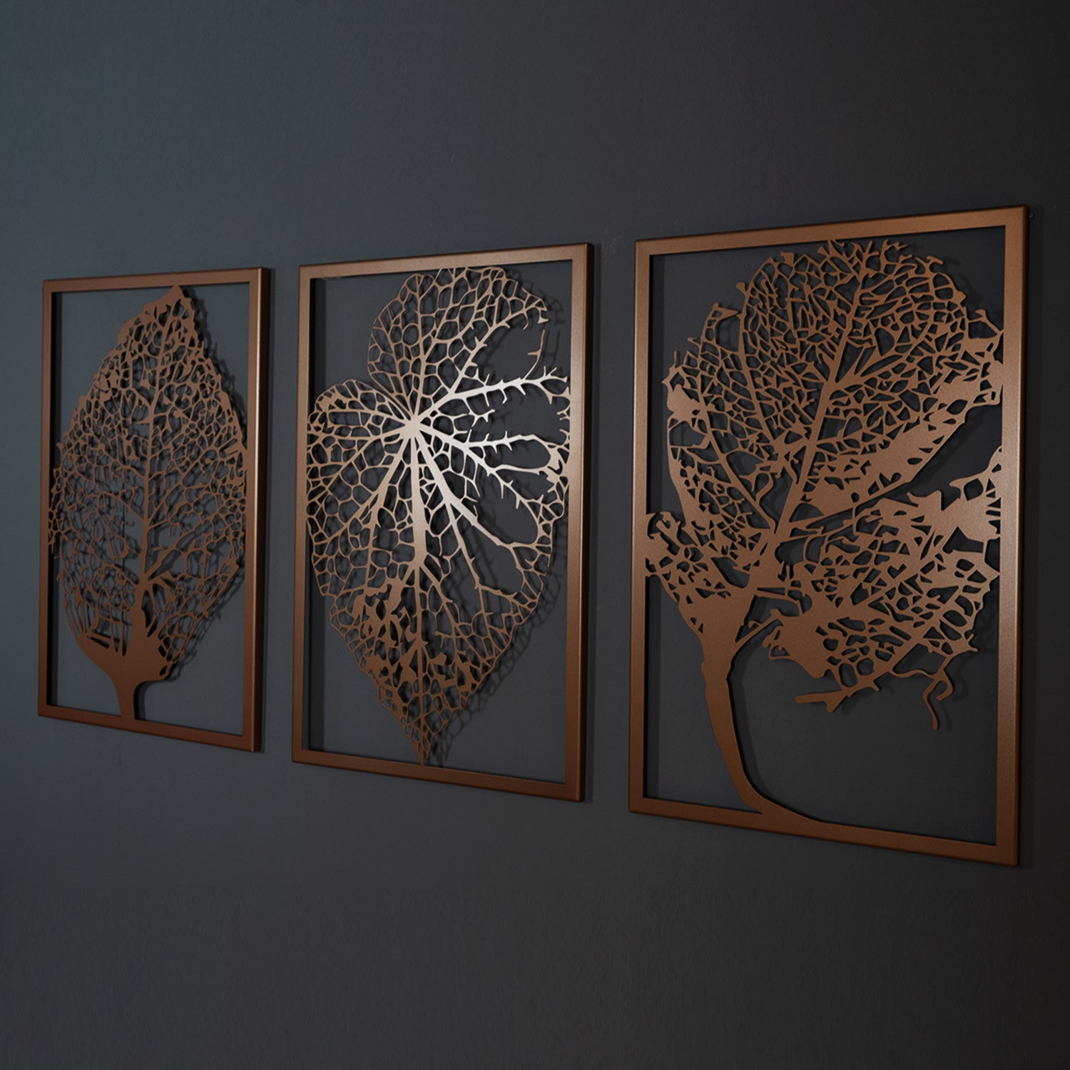 Autumn 3 Set Metal Wall Art - APT167 - Artepera