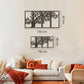 Autumn Vibes Metal Wall Art Set of 4 - APT740