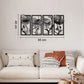 Blossom Metal Wall Art Set of 4 - APT573