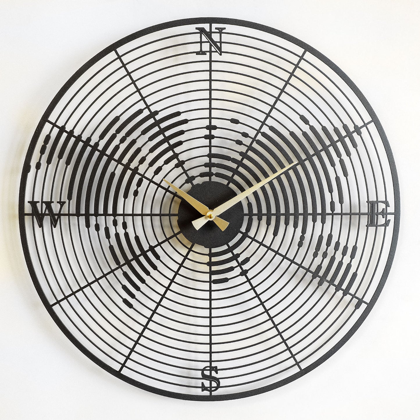 Coordinate Metal Wall Clock - APS018 - [section-header__title]