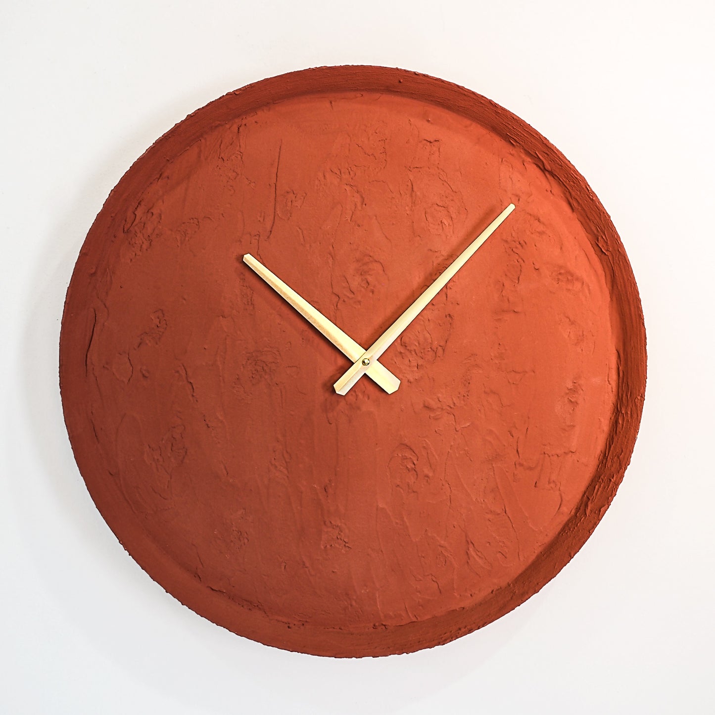 Earthy Metal Wall Clock - APS111