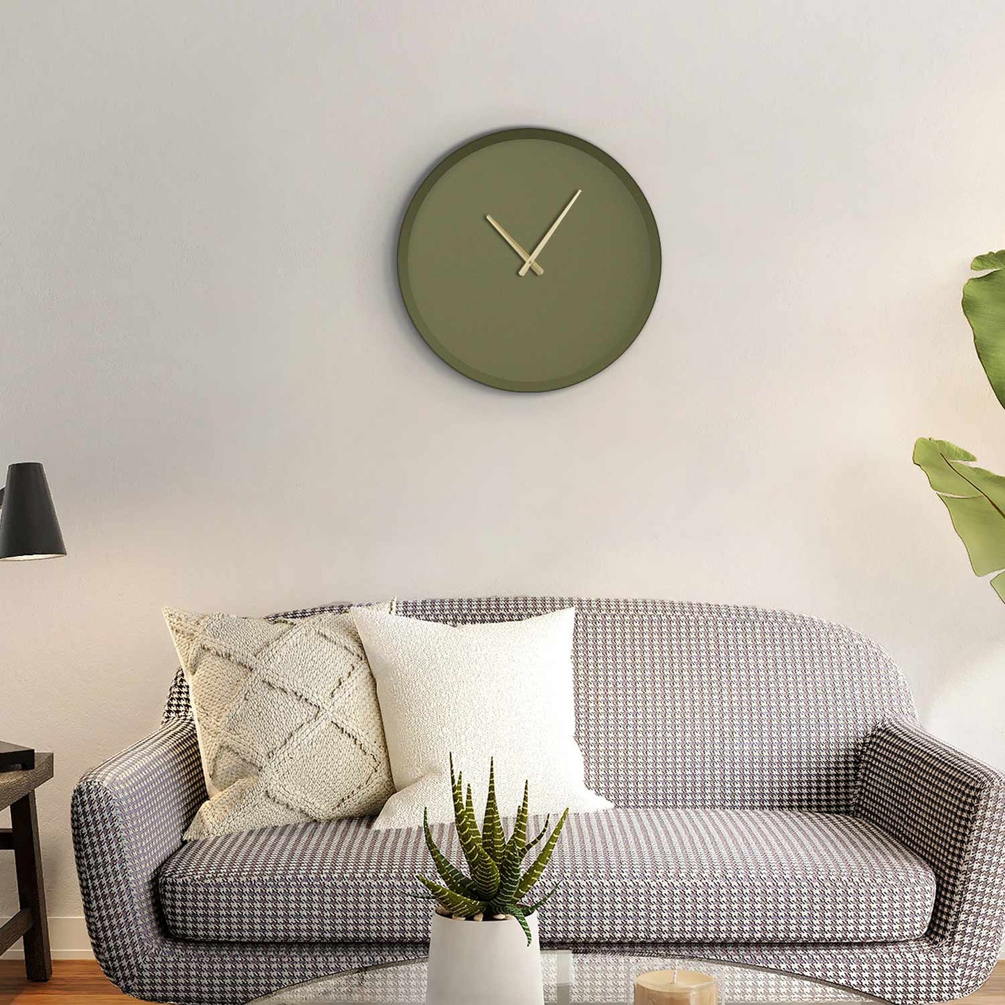 Earthy Metal Wall Clock - APS111