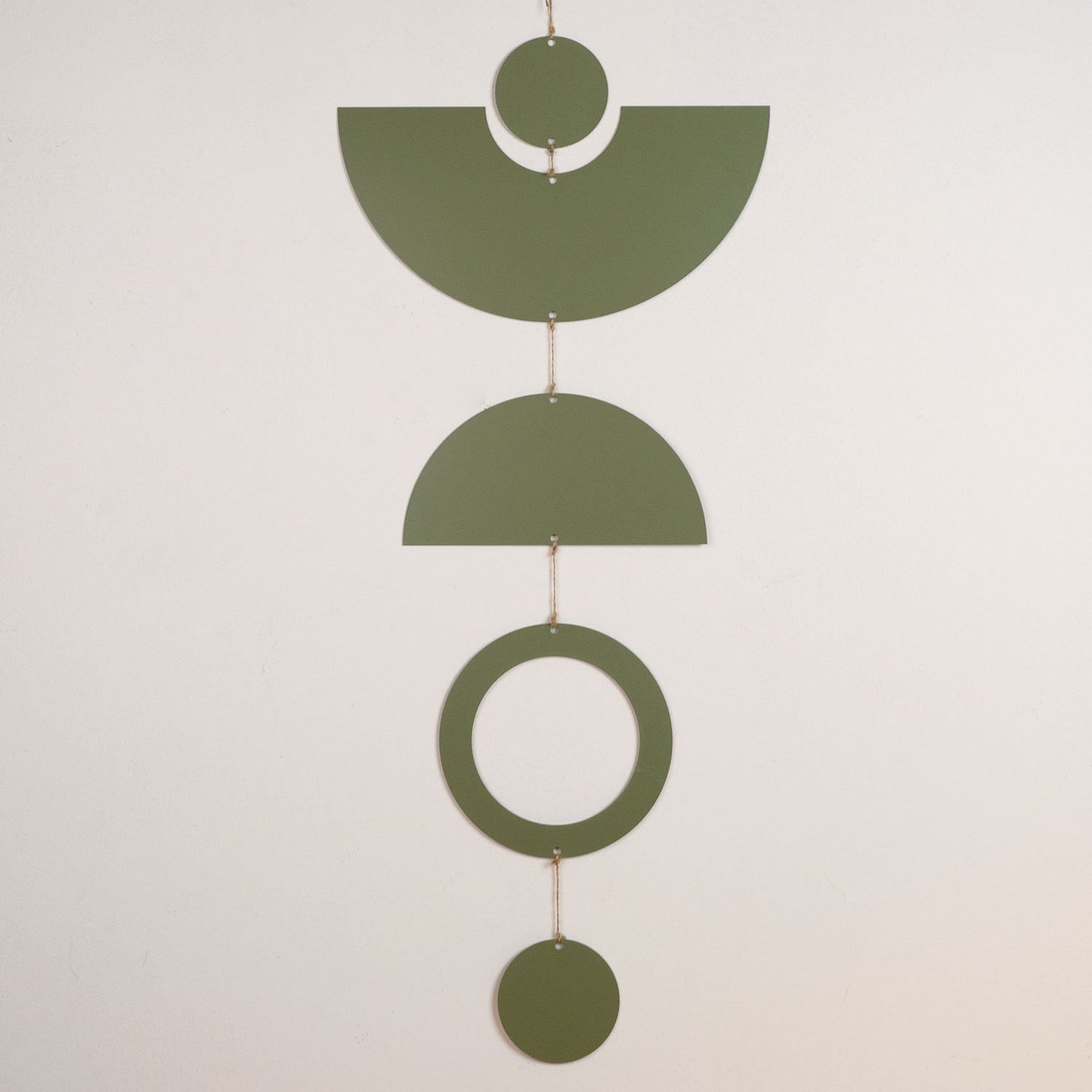 Geometric Metal Wall Hanging - APT536