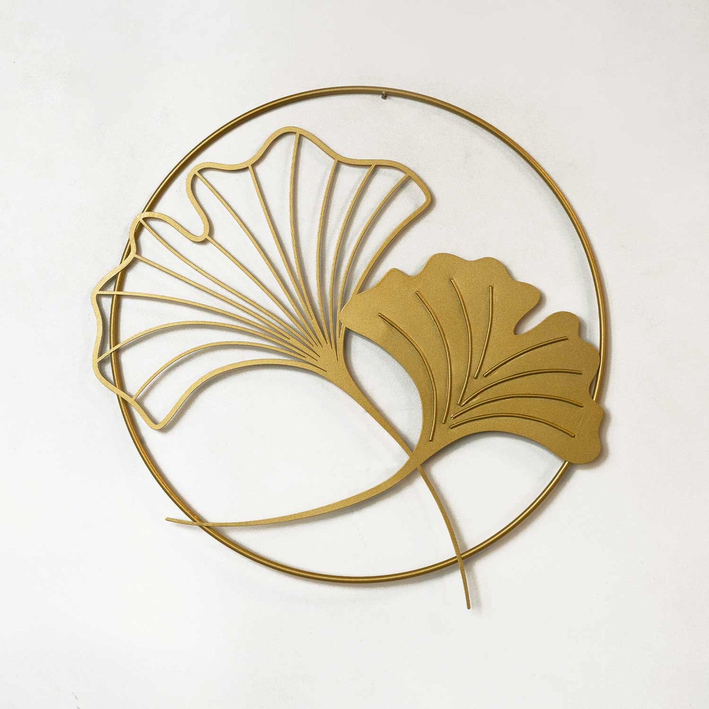 Ginkgo Leaf Metal Wall Art - APT620