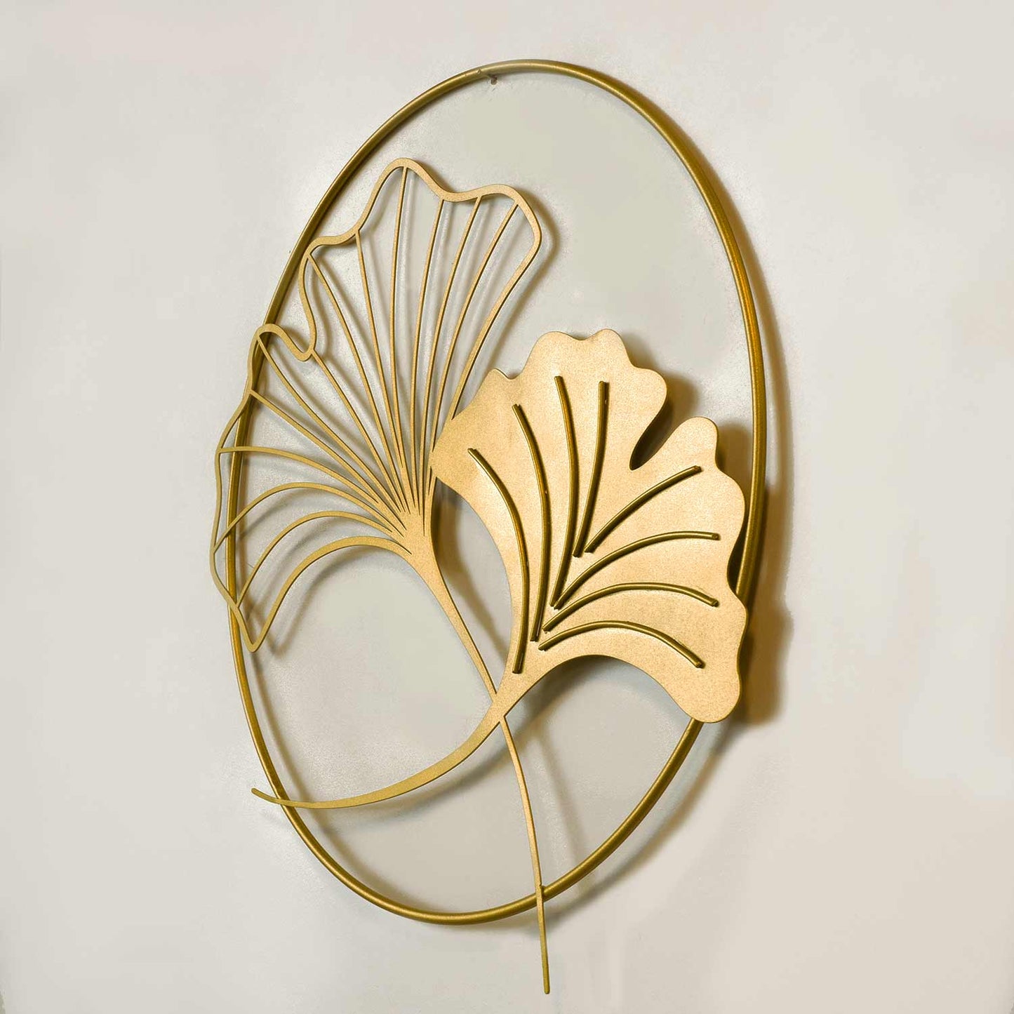 Ginkgo Leaf Metal Wall Art - APT620