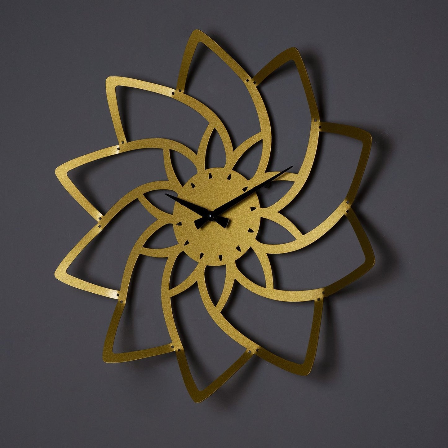 Lotus Metal Wall Clock - APS106