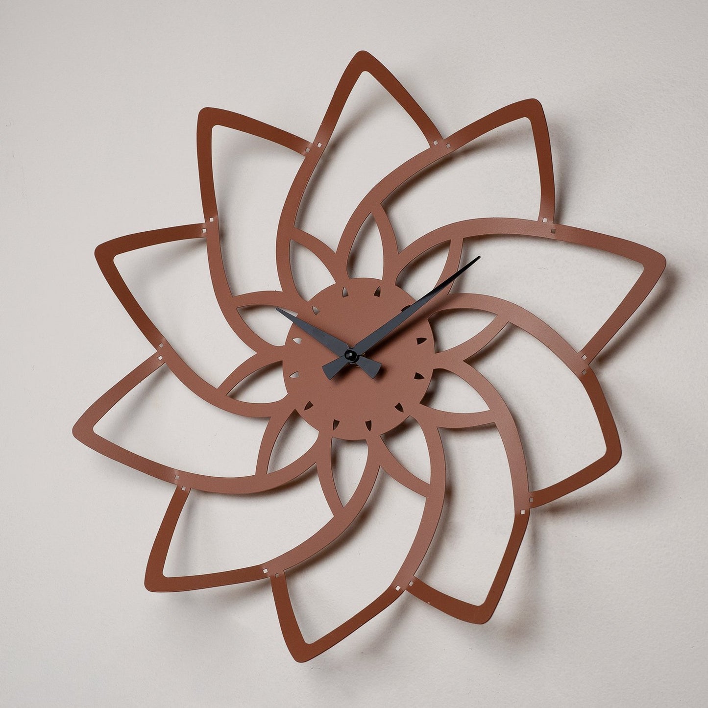 Lotus Metal Wall Clock - APS106