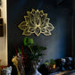 3D Lotus Mandala Metal Wall Art - APT524