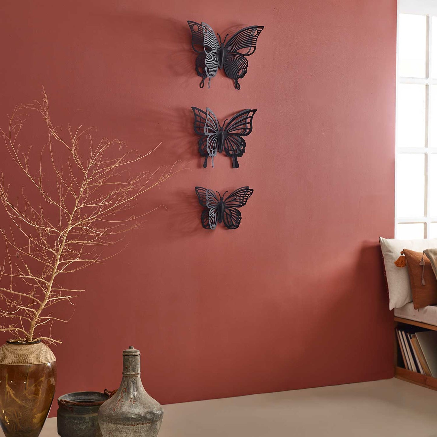 Mariposa Metal Wall Art Set of 3 - APT575