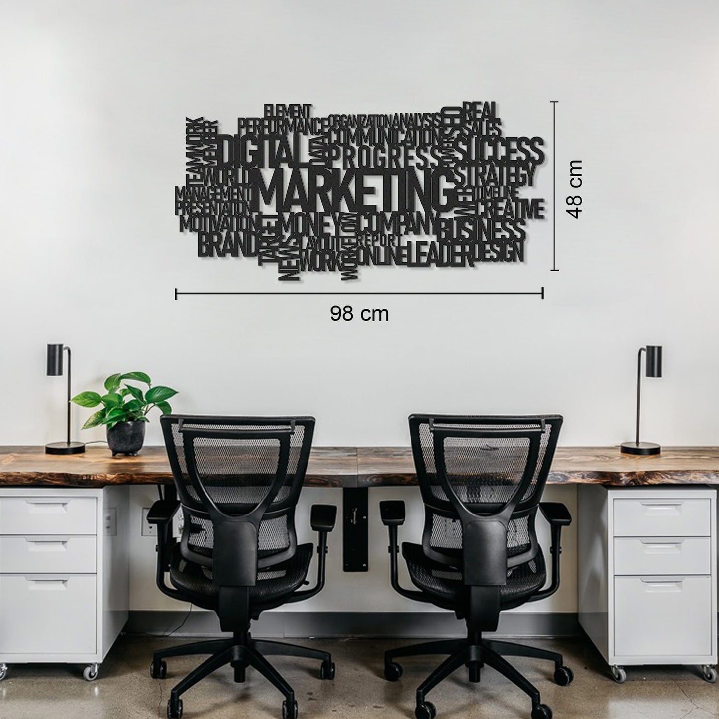 Marketing Metal Wall Art - APT565