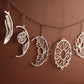 Moon Phases Metal Wall Accessories - APT534