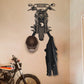 Personalized Metal Motorcycle Helmet Wall Hanger - APT631