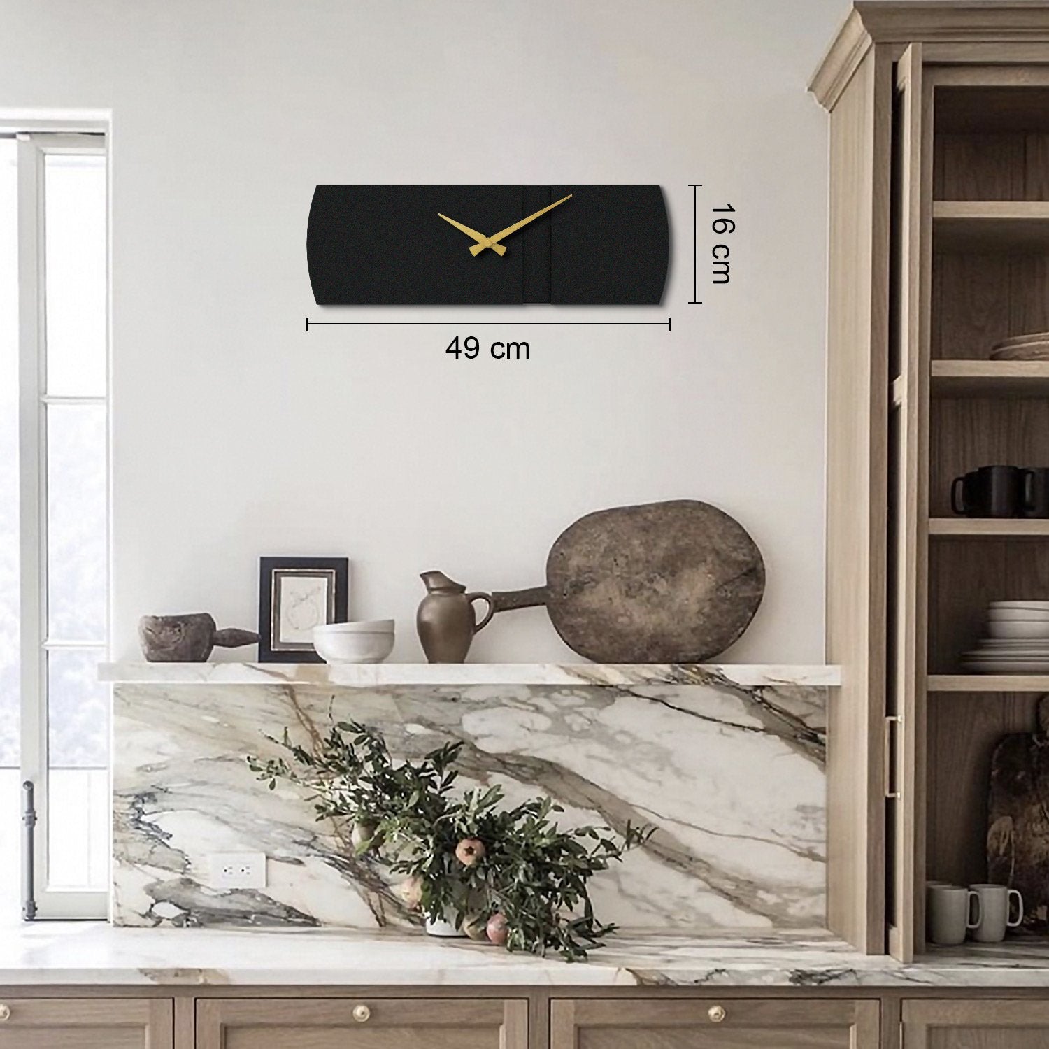 Origami Metal Wall Clock - APS097 - [section-header__title]
