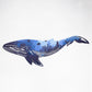 Reef Whale Metal Wall Art - APT651