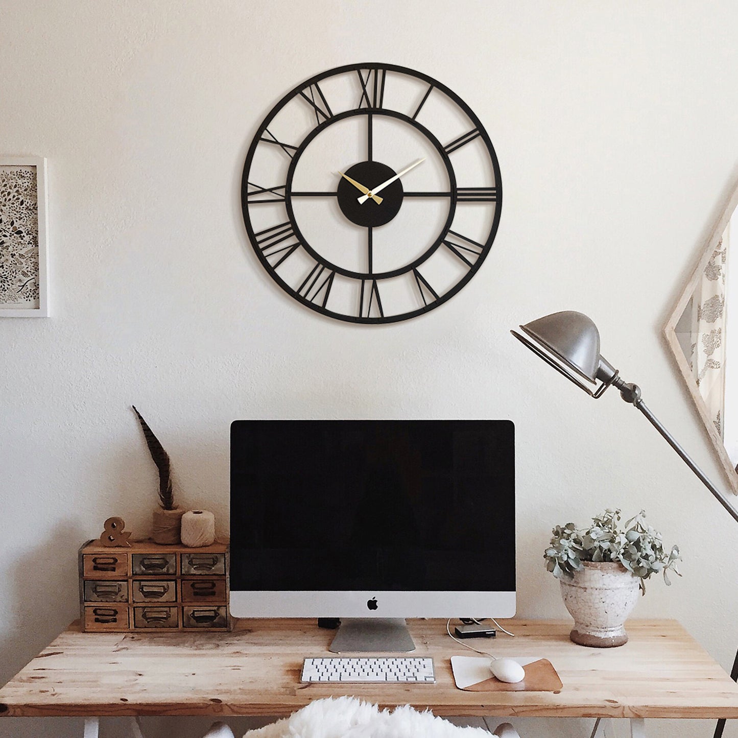 Roman Metal Wall Clock - APS035 - [section-header__title]