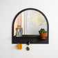 Shelf, Hanger and Mirror Metal Wall Accessory - APT530