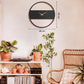 Stripe Metal Wall Clock - APS103 - [section-header__title]