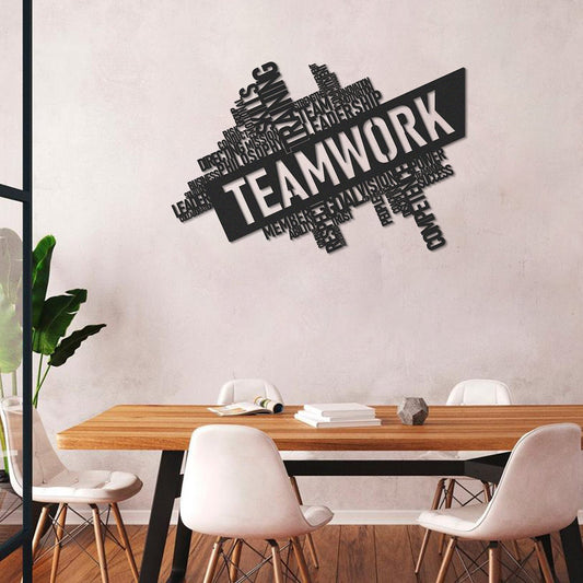 Teamwork Metal Wall Art - APT559