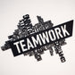 Teamwork Metal Wall Art - APT559