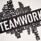 Teamwork Metal Wall Art - APT559