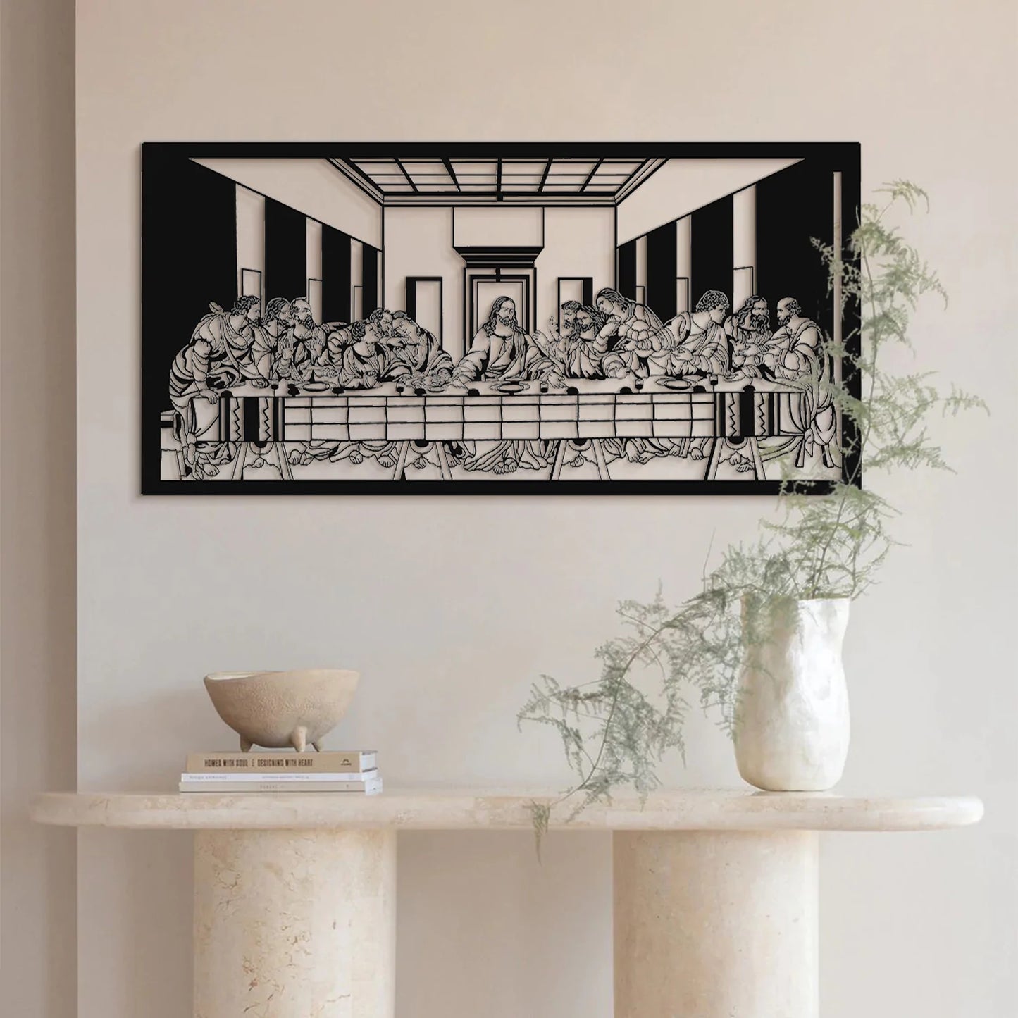 The Last Supper Metal Wall Art - APT380