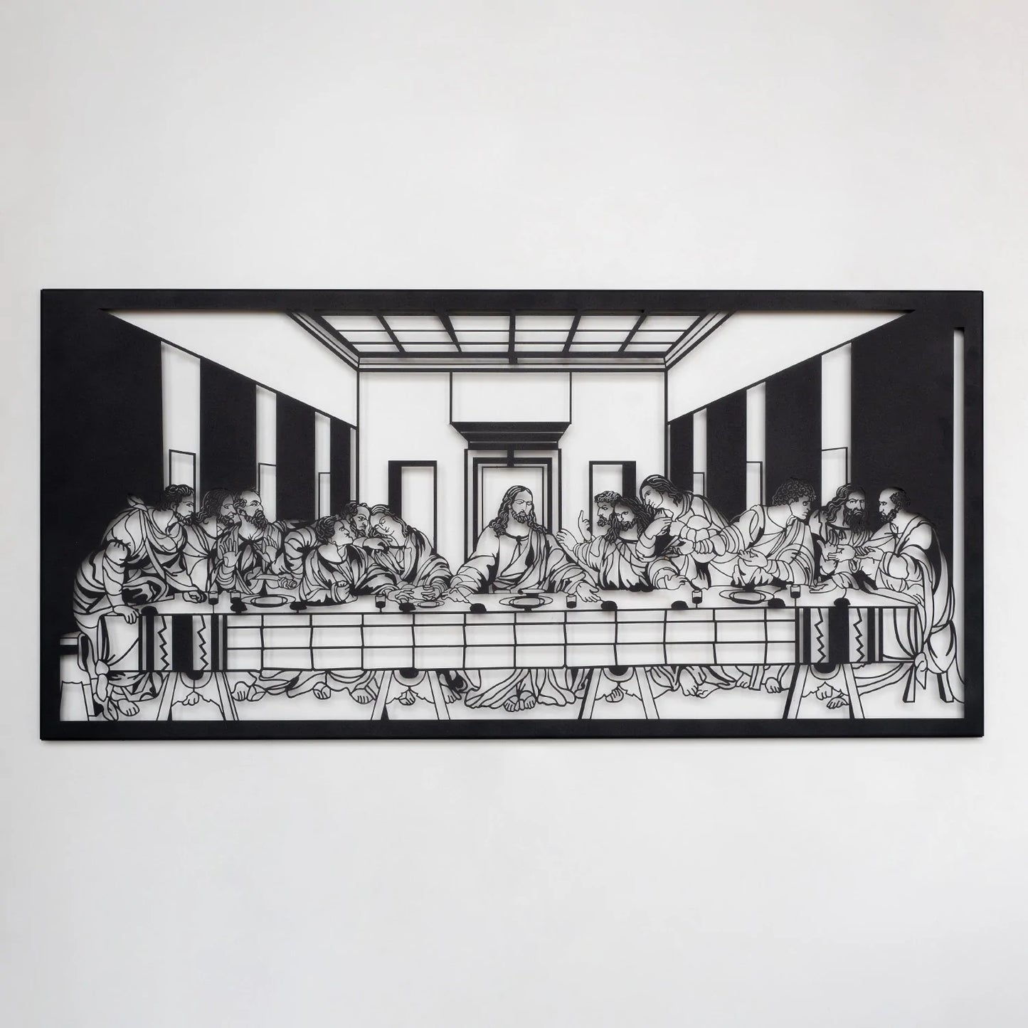 The Last Supper Metal Wall Art - APT380