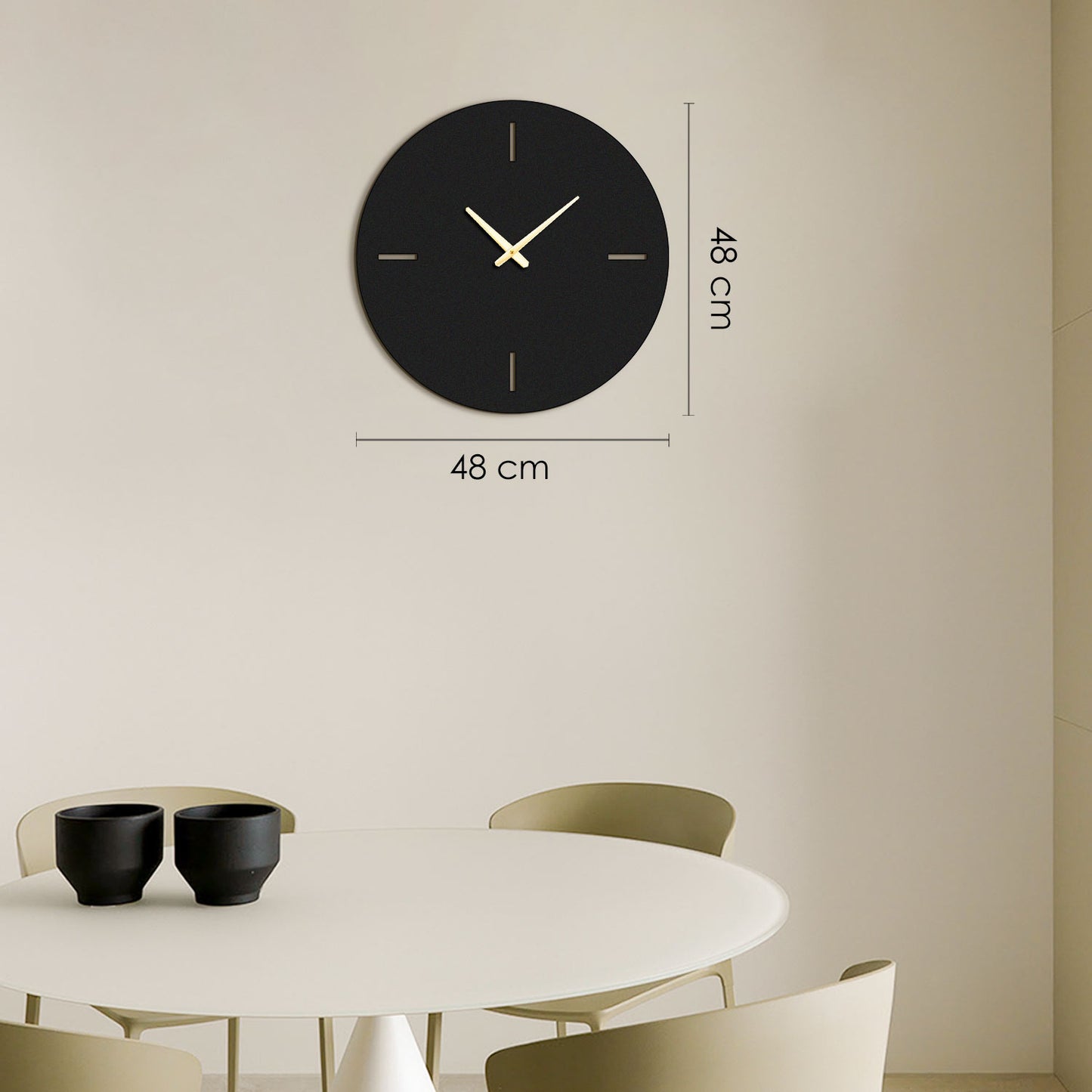 Timeless Metal Wall Clock - APS113