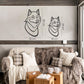 Wolf Line Art - APT634